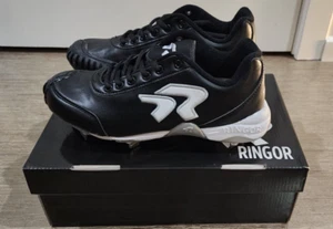 Brand New Ringor Diamond Bandit 2.0 Spikes Women Metal Cleat Size US 6.5 Black - Picture 1 of 4