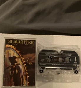 Slaughter Stick It To Ya CASSETTE Tape 1990 Chrysalis F4 21702 Eye To Eye RARE! - Picture 1 of 1