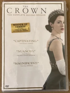 Die Krone: Die komplette zweite Staffel DVD Brandneu Versiegelt - Bild 1 von 2