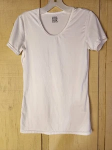 Weatherproof 32% Cool Womens S White Soft Activewear T Shirt  34-21 - Picture 1 of 4