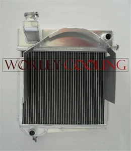 Aluminum radiator for AUSTIN HEALEY SPRITE & MG MIDGET 948-1098 1958-1967 Manual - Imagen 1 de 9
