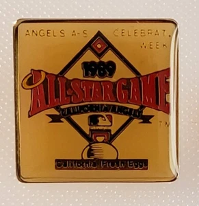California Angels 1989 All-Star Game CA Fresh Eggs Lapel Pin - Picture 1 of 2
