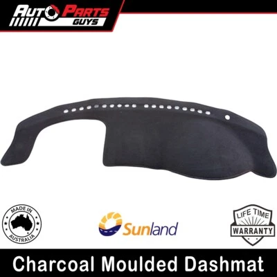 Fits Mazda 323 BJ With Airbag 1999 2000 2001 2002 2003 2004 Charcoal Dashmat* - image 1 of 2