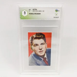 Astra ARTISTI DEL CINEMA (1951) - #65 Ronald Reagan PSA Graad 5 EX Highest Grade - Picture 1 of 2