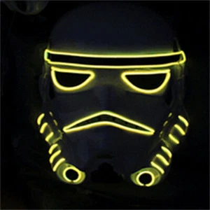 Star Wars Stormtrooper Cosplay Halloween LED Wearable Mask Helmet Headwear Props - Picture 1 of 26