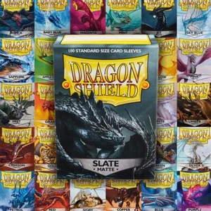 Dragon Shield Matte 100 Kartenhüllen Pokemon Magic MTG Sammelkarten - Bild 1 von 77