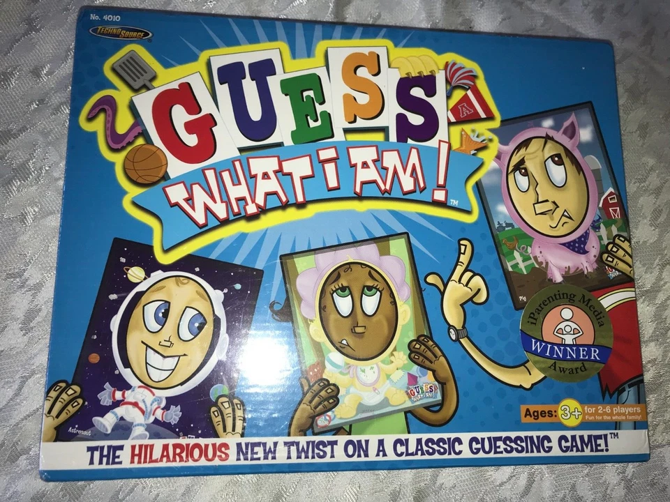 NOS 2007 TECHNO SOURCE 4010 GUESS WHAT I AM Face Guessing GAME Sealed AGES 3+ - Image 1 of 4
