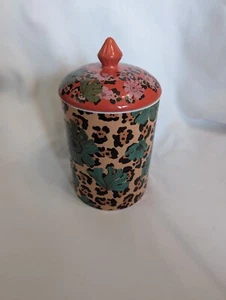 Anthropologie Theodora Apple Cider Champagne ceramic jar candle - Picture 1 of 5