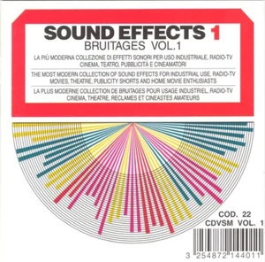 No Artist " Sound Effects 1 - Bruitages Vol.1 " CDVSM 38562 - Fr '1999 - Cd Vg+ - Imagen 1 de 3