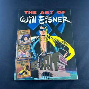 1982 THE ART OF WILL EISNER BY CATHERINE YRONWODE & DENIS KITCHEN SINK PRESS VTG - Imagen 1 de 8