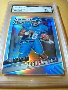 RANDALL COBB PACKERS 2015 PRIZM DRAFT SELECCIONES PRIZM # 83 GRADO 10 L@@@K - Imagen 1 de 1