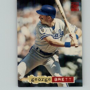 1994 Stadium Club George Brett Kansas City Royals #5