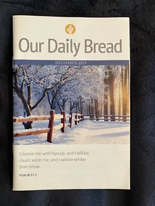 UNSER TÄGLICHES BROT religiöse Broschüre / Broschüre Band 60, Ausgabe 9. Dezember 2015 - Bild 1 von 7