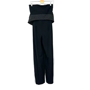 Intermix Margarita Mono Sin Tirantes Cóctel Negro Blanco Contraste Traje Fiesta 0 - Imagen 1 de 9