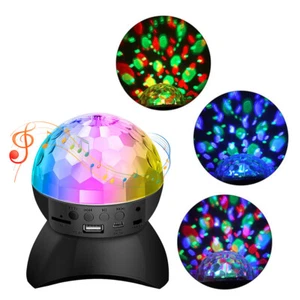 2024 RGB Party Disco Lights Ball Sound Activated Strobe LED DJ Bulb Dance Lamps - Zdjęcie 1 z 20