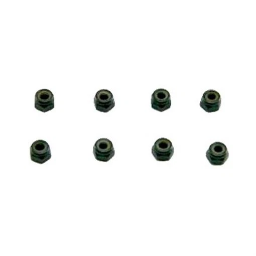 Redcat Racing M4 Steel Nylon Insert Lock Nuts (8pcs) 02055 - Image 1 of 1