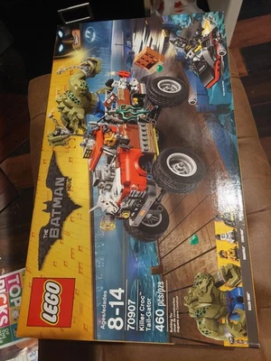 Новый LEGO 70907 Killer Croc Tail-Gator фильм Бэтмен Тарантул Человек-зебра - Изображение 1 из 3