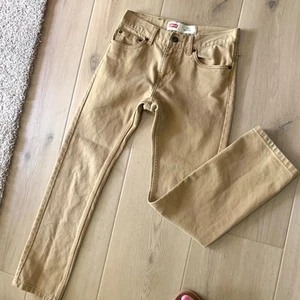 Levi's 511 jeans youth 14 27x27 tan corduroy skinny straight retro - Picture 1 of 8