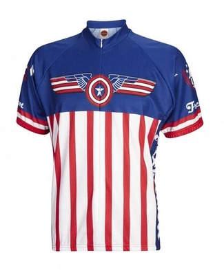 USA Freedom Men's Cycling Jersey (S, M, L, XL, 2XL, 3XL) - Image 1 of 2