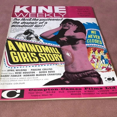Kine Weekly 1966.Batman and Robin.The Moody blues.A windmill theatre girls story - Image 1 of 2