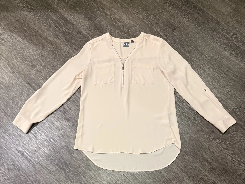 Blusa Jeans New York & Company Soho-Talla M Foto 1 de 1