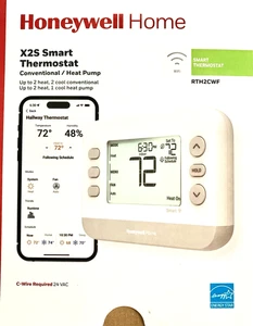 HONEYWELL - Home -X2S Smart Thermostat - Conventional/Heat Pump - FACTORY SEALED - Picture 1 of 2