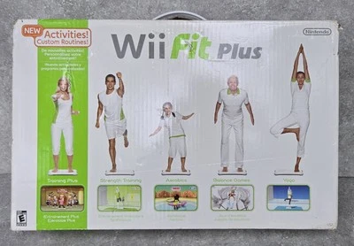2009 Nintendo Wii Fit Plus Bundle BALANCE BOARD Sealed Game NEVER USED FREEUSHIP - Image 1 of 4