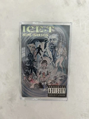 Ice T - Home Invasion / hip hop rap / cassette tape / Rhyme Syndicate 1993 - Image 1 of 4