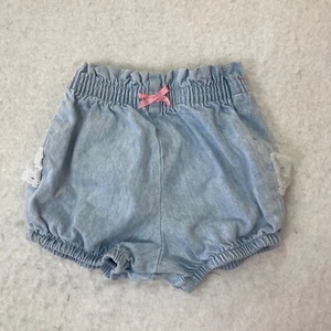 Vintage Sprockets Bubble Shorts Toddler Size 18 Months Light Wash Denim  - Picture 1 of 3