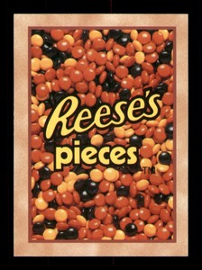 91 Reese's Pieces Candy 100 Years Of Herseys 1995 Dart Trading Card TCG CCG