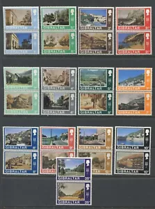 Gibraltar QEII set unmounted mint NH - Foto 1 di 1
