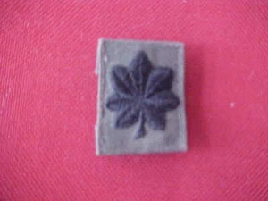 DE U. S. Ejército Teniente Coronel O-5 Desteñido Od Verde Rango Collar Parche - Imagen 1 de 2