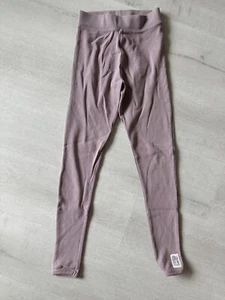 Zara Girls Purple Ribbed Leggings Size 10 Years old - Picture 1 of 2