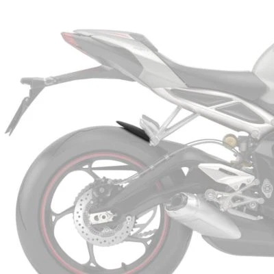 Triumph Street Triple 765 (17+) Rear Hugger Extension: Black 076812 - Image 1 of 4