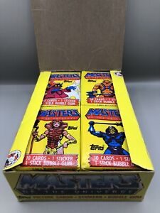 1984 He-Man “Masters Of The Universe” Original Topps (1) Unopened Wax Pack.