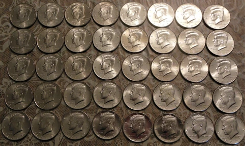 2002 TO 2023 P&D KENNEDY HALVES COMPLETE SET: 44 DIFFERENT COINS Cover