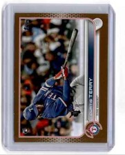 2022 Topps Gold Curtis Terry Rookie 0579/2022 Texas Rangers #97
