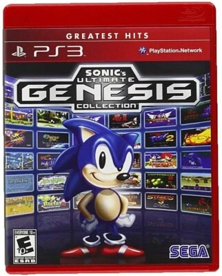Sonic's Ultimate Genesis Collection For PlayStation 3 With Case 2009 PS3 - Image 1 of 4