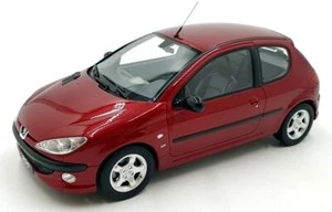 Otto Mobile 1/18 Scale OT1039 - Peugeot 206 S16 - Red - Picture 1 of 5