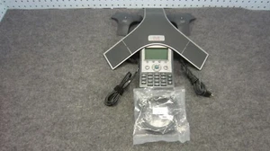 Cisco CP-7937G IP Display Conference phone w/(2) External Conference Microphones - Picture 1 of 6