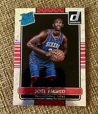 2014-15 Donruss Swirlorama Joel Embiid RC SP Rated Rookie Sixers 76ers