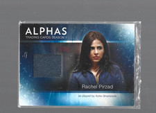 Alphas Season 1 Rachel Pirzad's Blue Shirt Wardrobe Costume Card M1