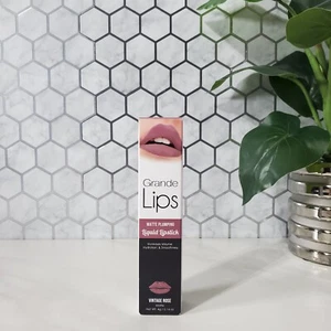 Grande Lips Vintage Rose Matte Plumping Liquid Lipstick .14 oz - Picture 1 of 6