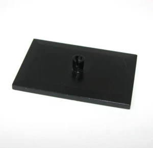 LEGO Train -Black Wheel Base Bogie Plate (4025) 6 x 4 with 5mm Pin 4559 4512 - Picture 1 of 2