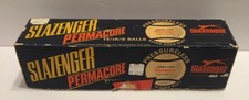 Vintage Slazenger Permacore Tennis Balls Box 4 Balls Pressureless England  