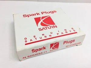 OEM SATURN NEW Spark Plug set of 4, p/n# 21025102 for single cam SC1 SL1 SW1 - Picture 1 of 3