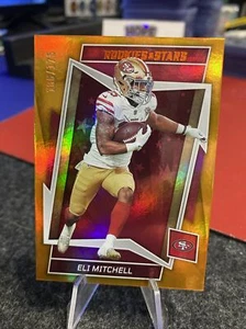 2022 Eli Mitchell Panini Rookies and Stars Orange 106/175 San Fransisco 49ers - Picture 1 of 2