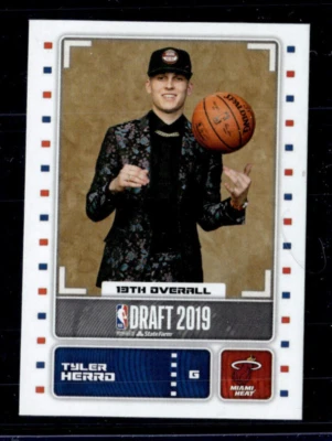 2019-20 Panini Album Stickers #91 Tyler Herro Rookie Miami Heat NM-MINT++ - Image 1 of 2