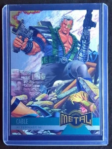 1995 MARVEL METAL - # 127 CABLE - Picture 1 of 2