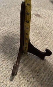 9" Wooden plate stand, easel - Picture 1 of 4
